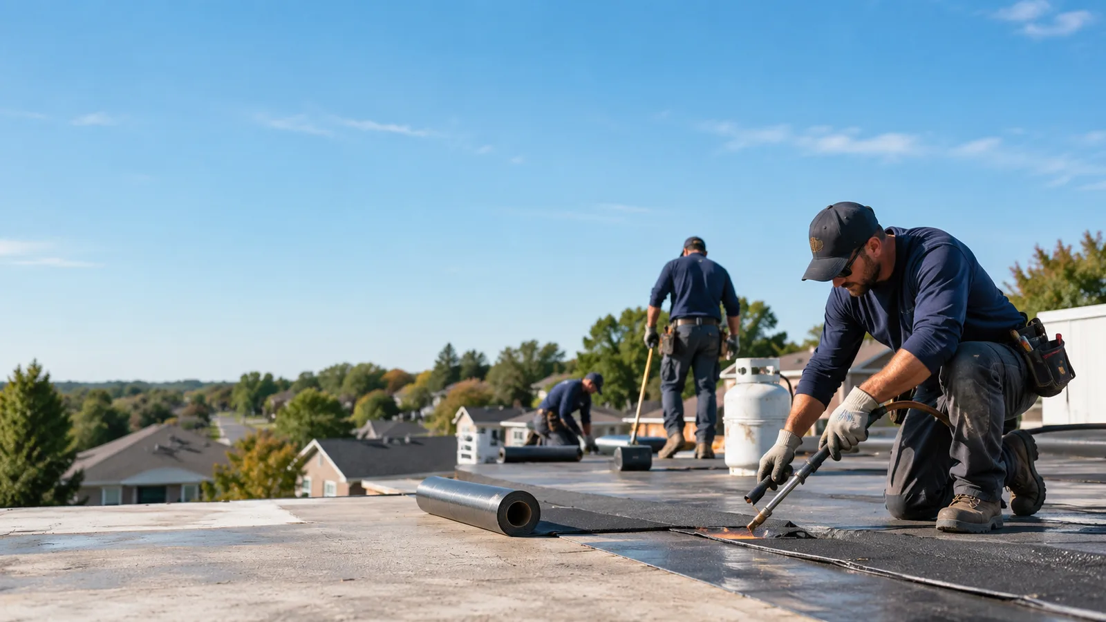 Flat Roof Leak Repair providers in Colfax, IL